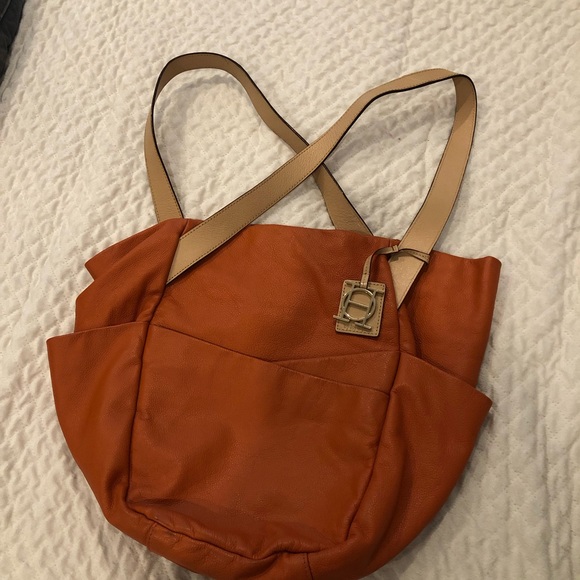 Olivia Harris Handbags - Olivia Harris by Joy Grayson Orange purse